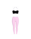 Muse Noir Sports Bra X Blush Leggings