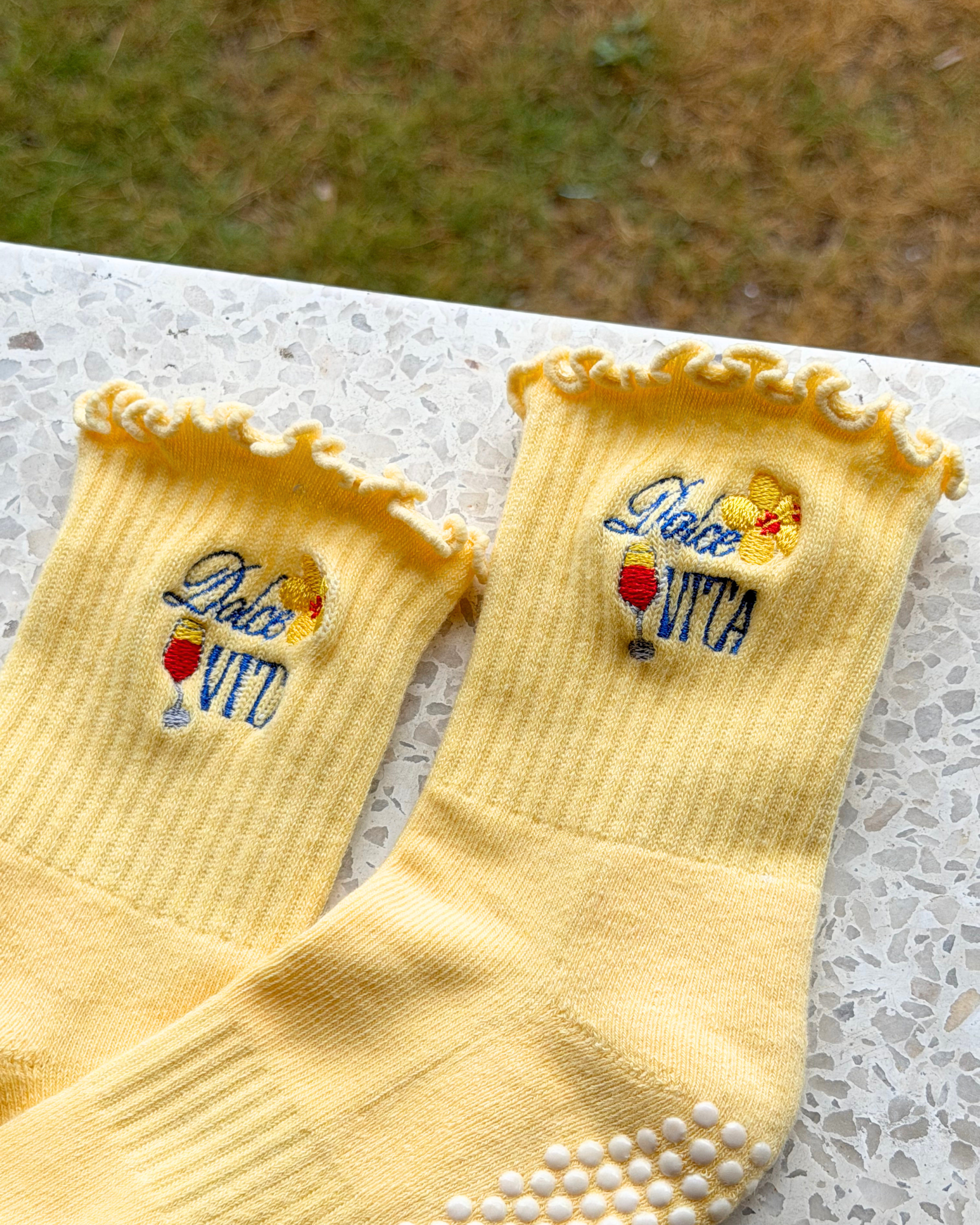 EURO SUMMER SERIES - Sweet Life Crew Grip Socks